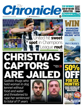 Cover of The Chronicle (South Tyneside and Durham)