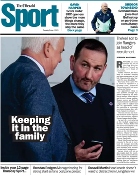 Cover of Herald Sport