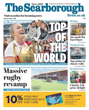 Cover of The Scarborough Evening News