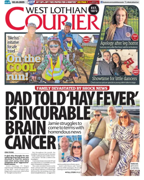 Cover of West Lothian Courier