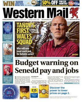 Cover of Western Mail