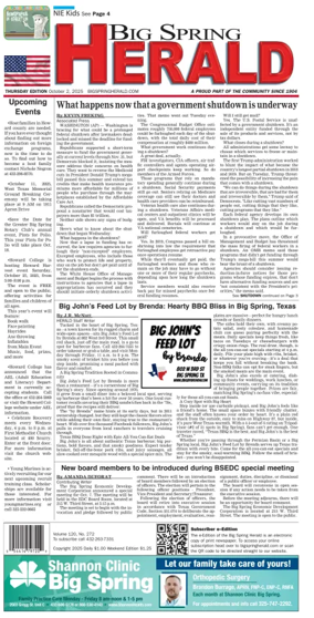 Cover of Big Spring Herald