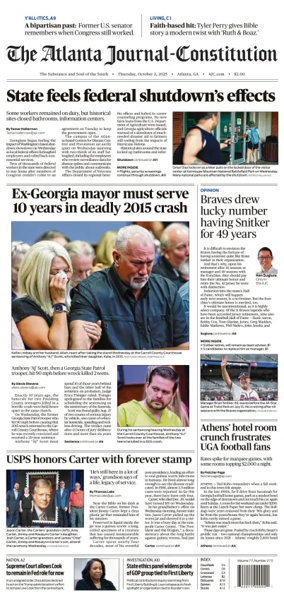 Cover of The Atlanta Journal-Constitution