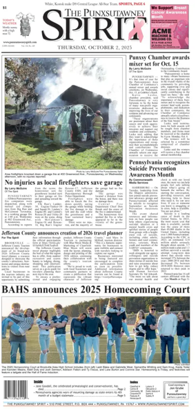 Cover of The Punxsutawney Spirit