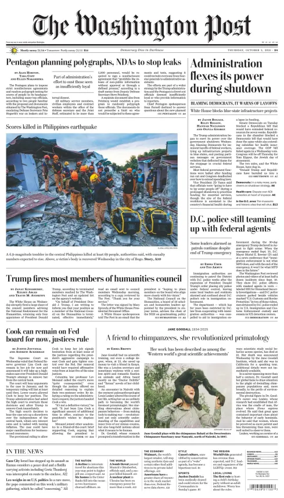 Cover of The Washington Post