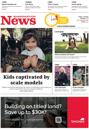 Cover of Shepparton News