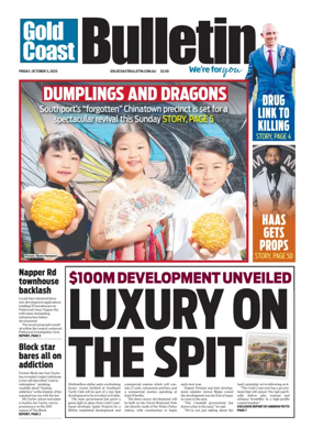 Cover of The Gold Coast Bulletin