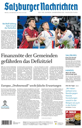 Cover of Salzburger Nachrichten