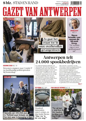 Cover of Gazet van Antwerpen Metropool Stad