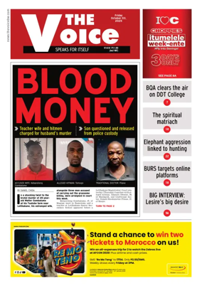 Cover of The Voice (Botswana)