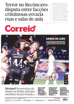 Cover of Correio da Bahia
