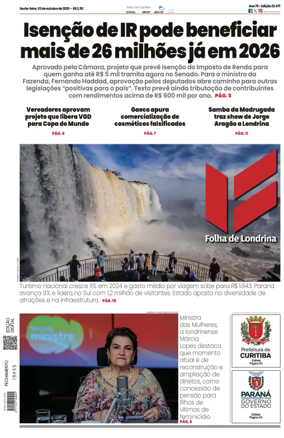 Cover of Folha de Londrina