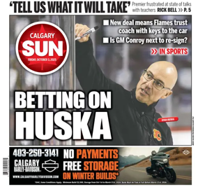Cover of Calgary Sun