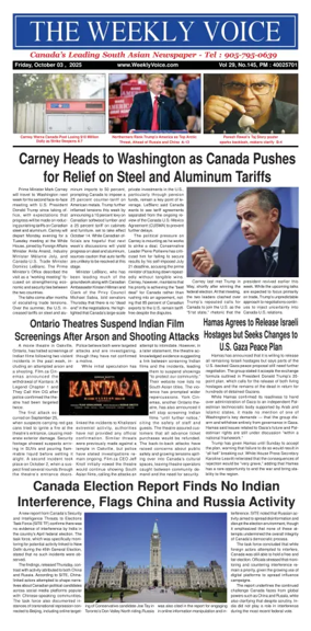 Cover of The Weekly Voice