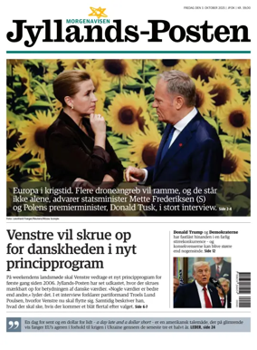 Cover of Jyllands-Posten