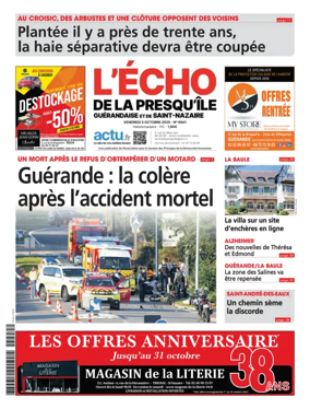 Cover of L'Écho de la Presqu'île (PG)
