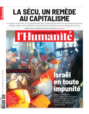 Cover of L'HUMANITE