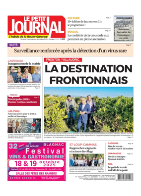 Cover of Le Petit Journal - L'hebdo du Pays Toulousain