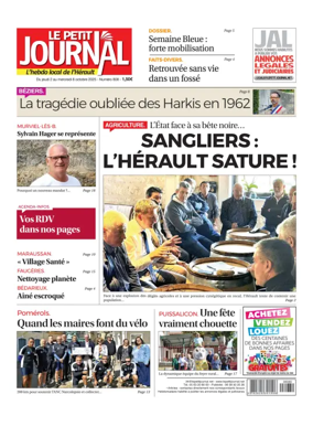 Cover of Le Petit Journal - L'hebdo local de l'Hérault