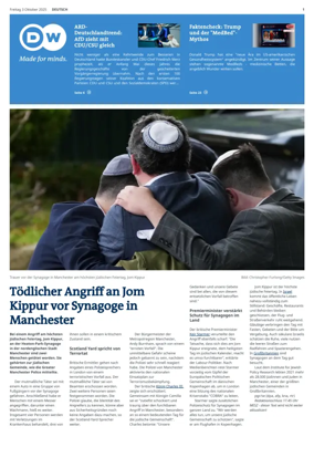 Cover of Deutsche Welle (German edition)