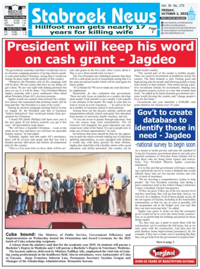 Cover of Stabroek News