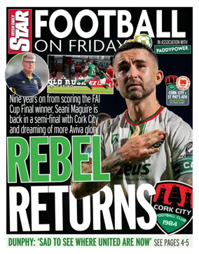 Cover of Irish Daily Star - Fanatic