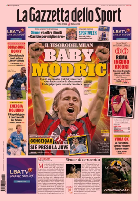Cover of La Gazzetta dello Sport - Romana
