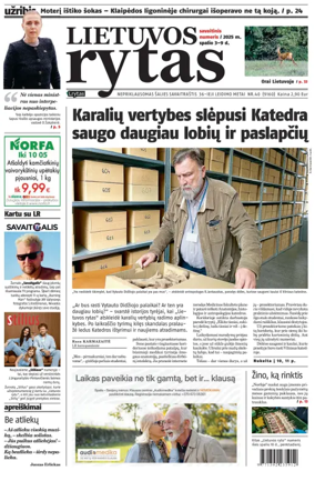 Cover of Lietuvos Rytas