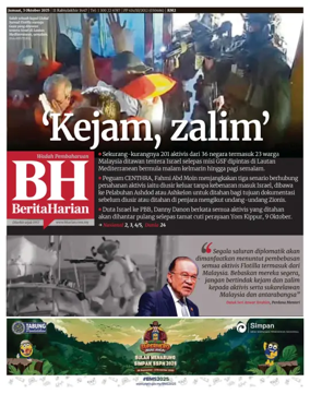 Cover of Berita Harian