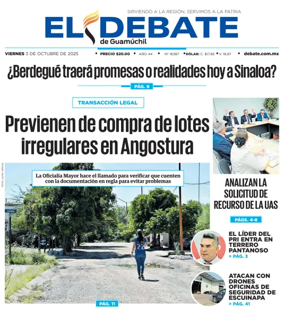 Cover of El Debate de Guamuchil