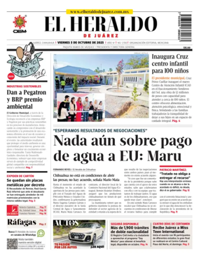 Cover of El Heraldo de Juarez