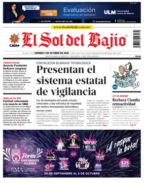 Cover of El Sol de Bajío