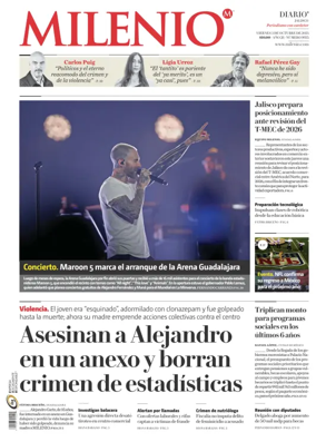 Cover of Milenio Jalisco