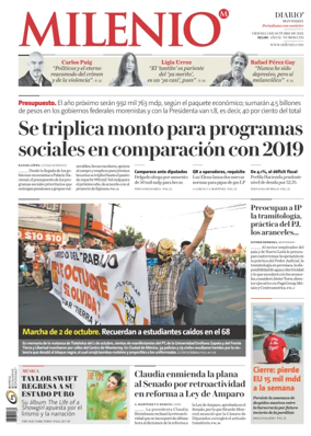 Cover of Milenio Monterrey