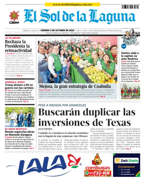 Cover of Noticias del Sol de la Laguna