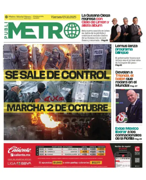 Cover of Publimetro Guadalajara