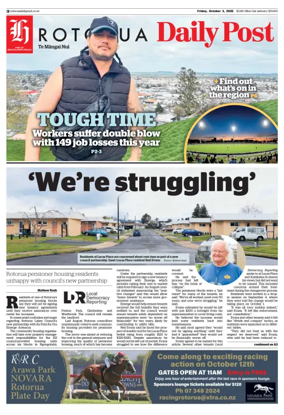 Cover of Rotorua Daily Post