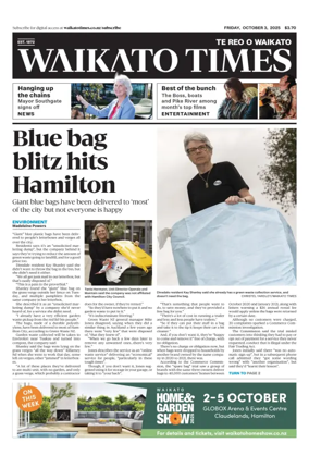 Cover of Waikato Times