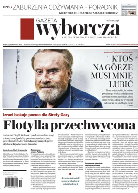 Cover of Gazeta Wyborcza