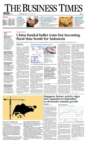 Cover of The Business Times