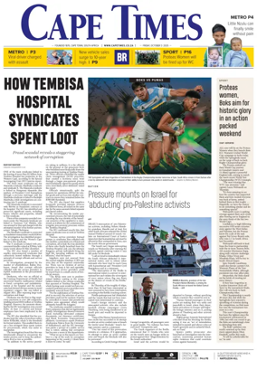 Cover of Cape Times
