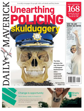 Cover of Daily Maverick