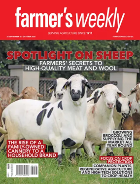 Cover of Farmers Weekly (South Africa)