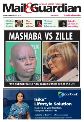 Cover of Mail & Guardian