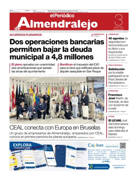 Cover of El Periódico de Almendralejo