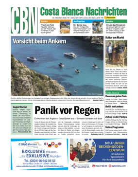 Cover of Costa Blanca Nachrichten