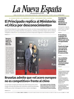 Cover of La Nueva España