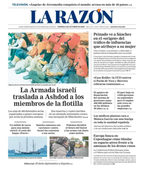 Cover of La Razon (Cataluna)