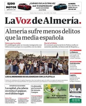 Cover of La Voz de Almería