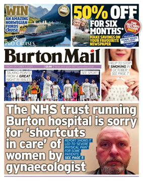 Cover of Burton Mail